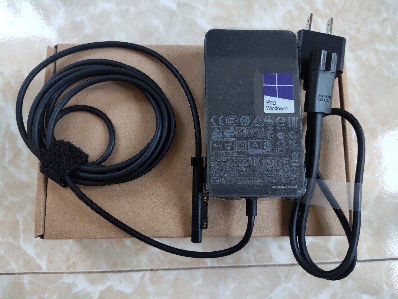 Sạc Surface Pro 4 M3 15v-4a 65W- Charge for Surface Pro 4 M3 15v-4a 65W