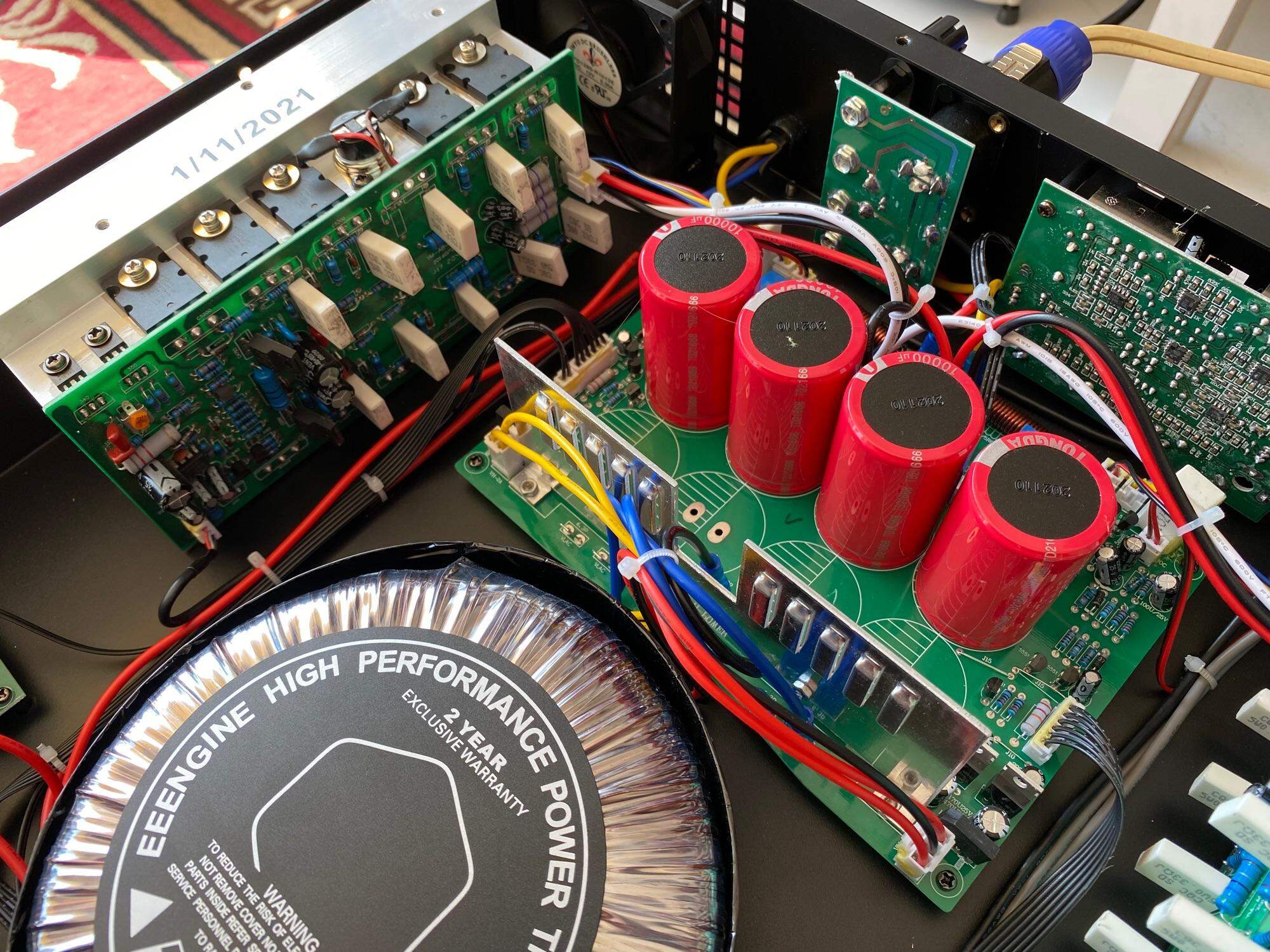 Hàng Chất | Đẩy 2 kênh NEX Acoustic LA650 chạy máy LA. Công suất 550w/1 kênh