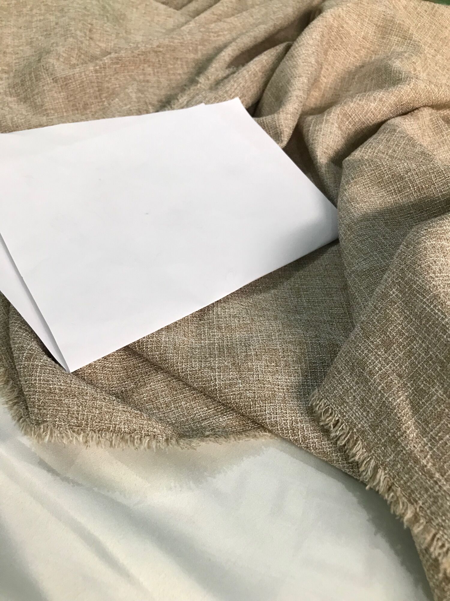 Vải Bố - Text