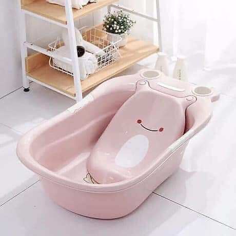 Chậu tắm thau tắm hình ếch cho bé