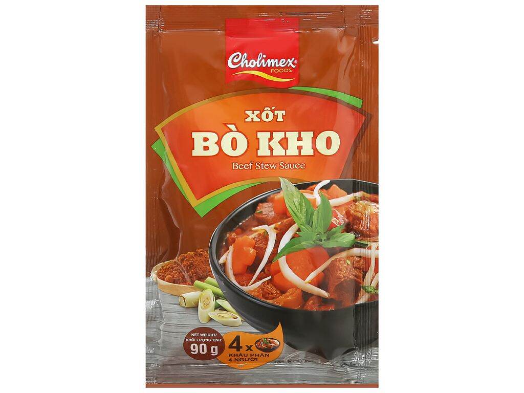 Xốt bò kho Cholimex gói 90g