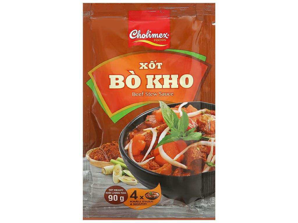 Xốt bò kho Cholimex gói 90g