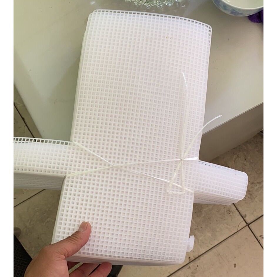 Khung Lưới (Canvas) Làm Túi Tự Đan/Túi Handmade Lỗ Lớn