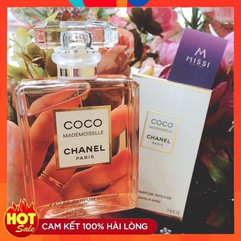 Nước hoa nữ coco 100ml, nước hoa nữ thơm lâu, mùi ngọt lưu hương 8h - xịt là mê