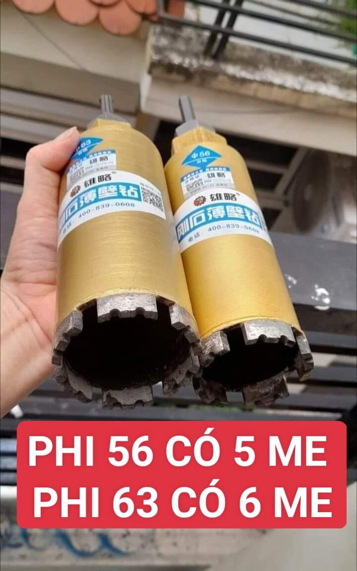 MŨI  KHOAN  RÚT  LÕI  CAO CẤP  CẮT  CỐT  THÉP