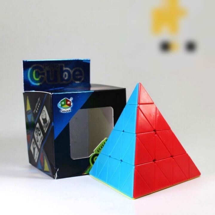[HCM]Rubik Biến Thể Fanxin Master Pyraminx 4x4 Pyramind 4 Tầng Rubic Tam Giác