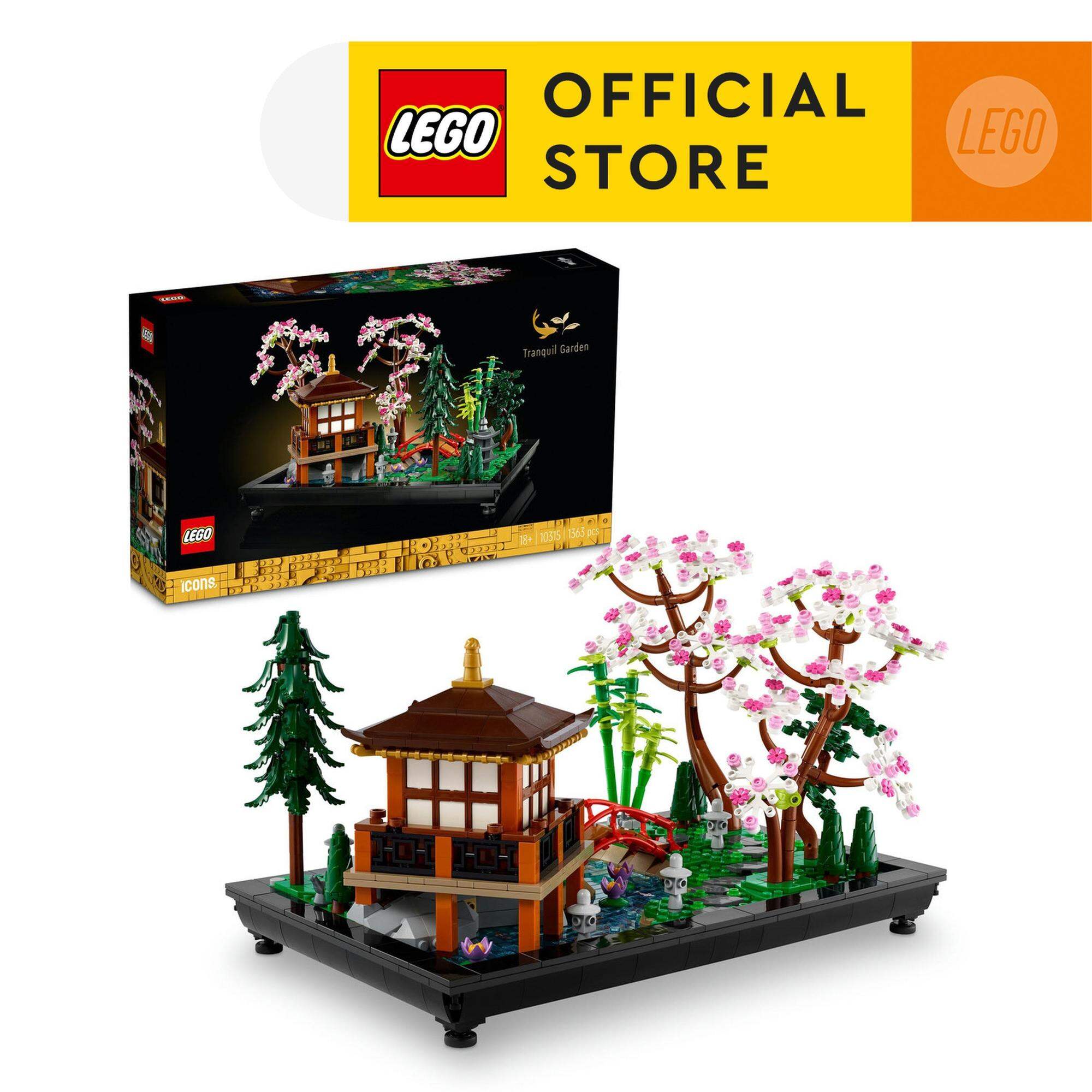 Lego icons 10315 đồ chơi lắp ráp khu vườn tĩnh lặng