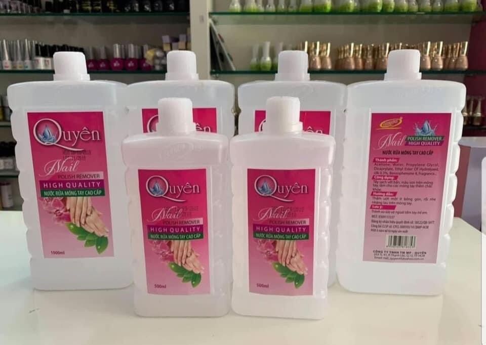 Aceton 500ml thương hiệu Quyên