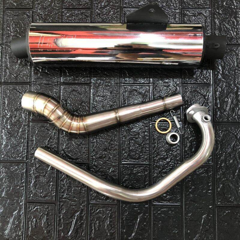 Pô CBR Redleo Adapter inox full cổ inox 304 gắng Ex135,150, winner, sonic,satria,raider fi