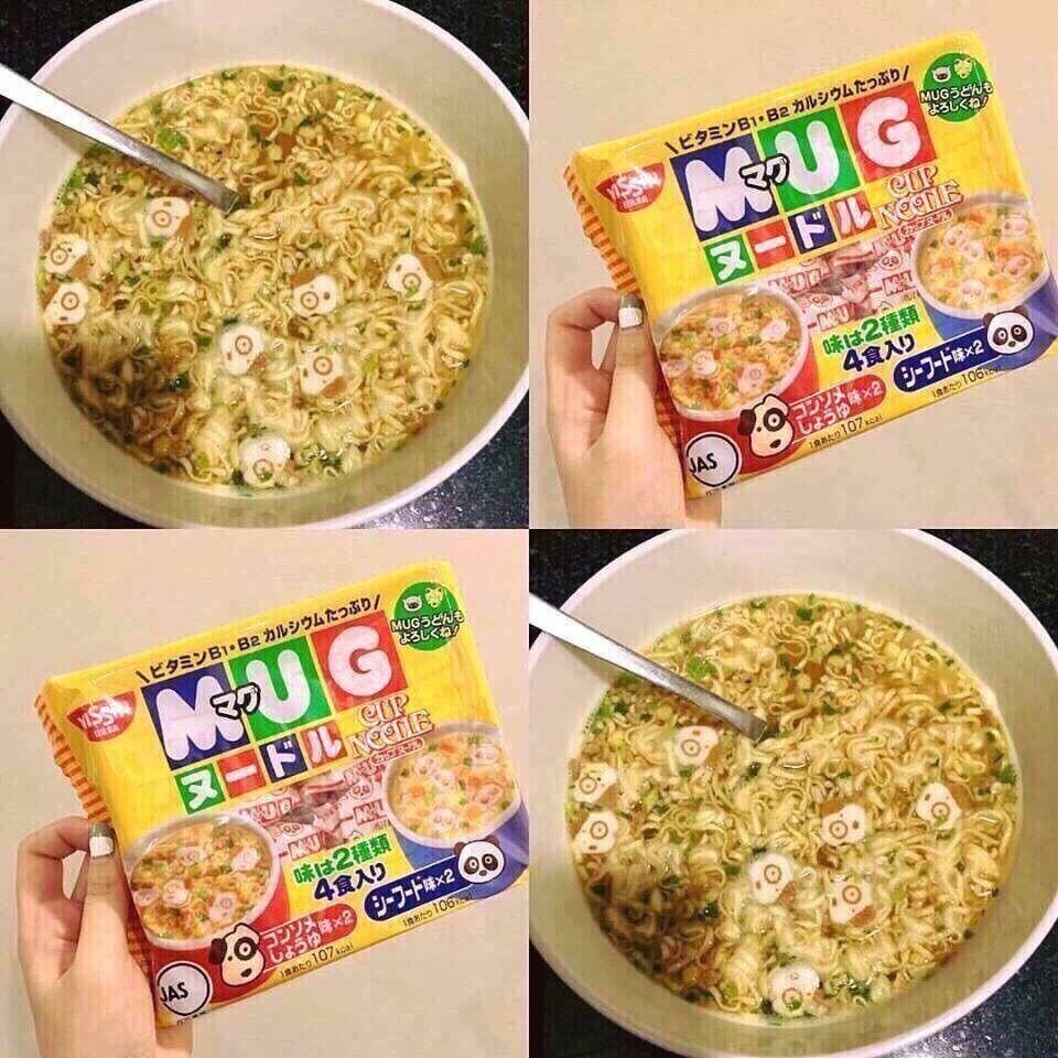 Mì Mug vàng cho bé (mẫu mới )