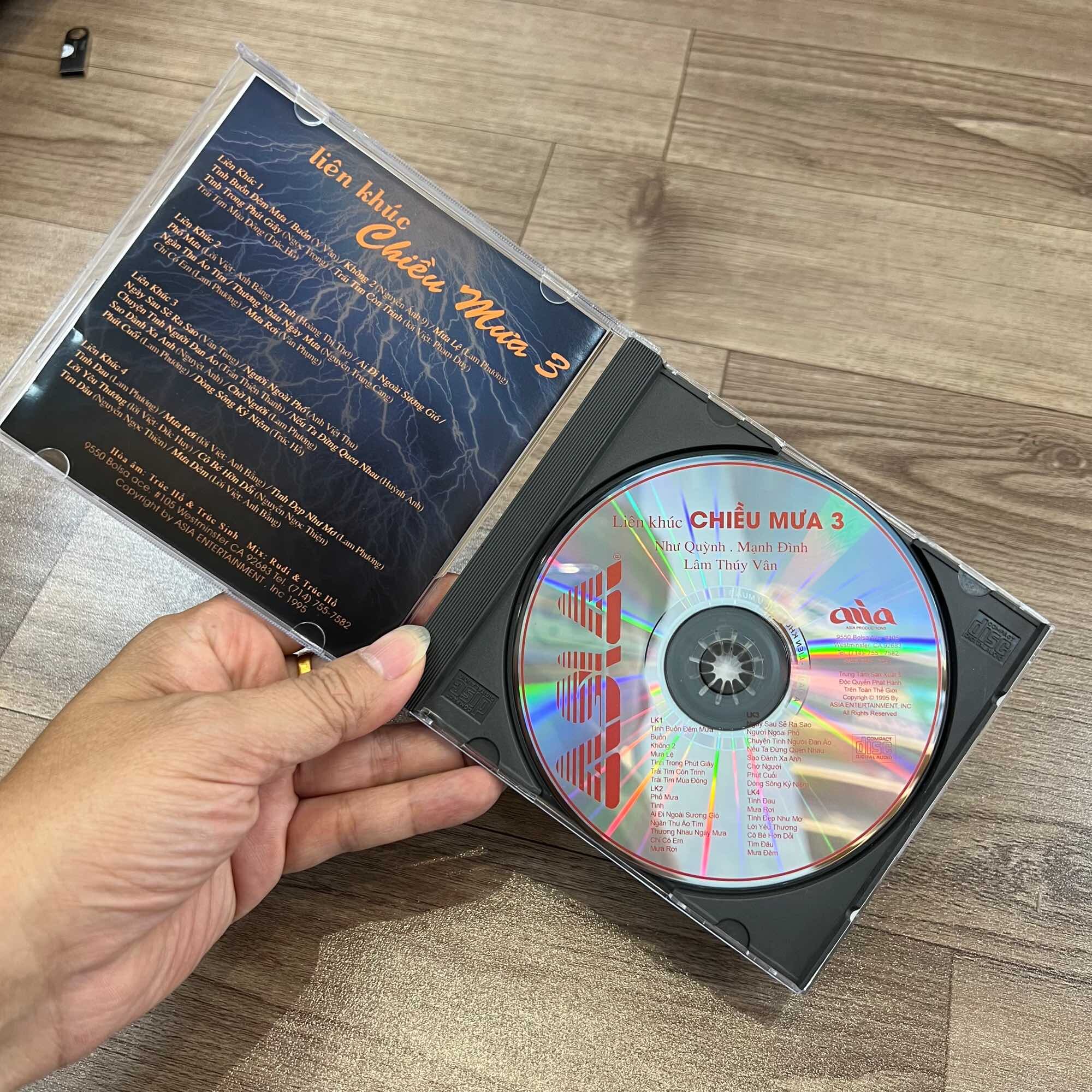 CD Liên khúc chiều mưa 3