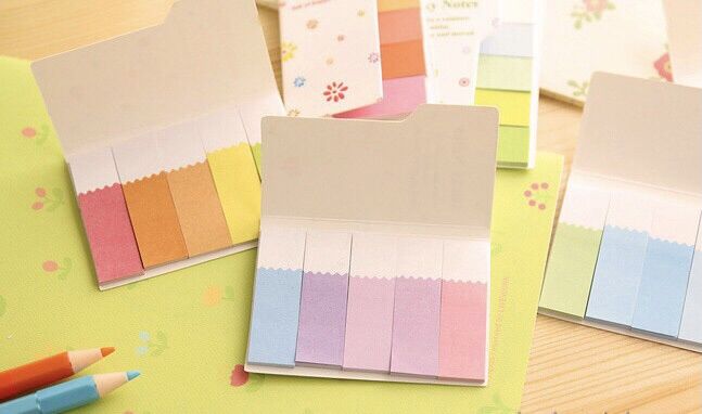 Giấy nhắn sticky note màu sắc