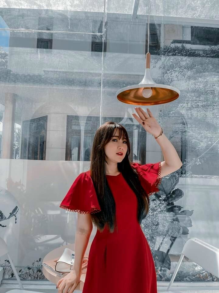 [ BIGSIZE 55-150kg ] Đầm Đỏ cánh tiên đi tiệc