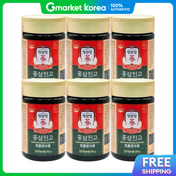 Jung Kwan Jang | Jeong Kwan Jang Red Ginseng Jinggo 250g X 6 Units, Shopping Bag Included / Wj Expiration Date