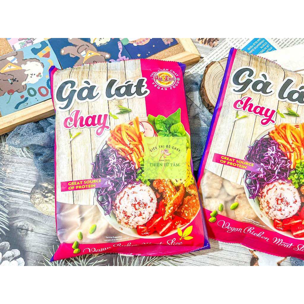 Gà lát chay âu lạc thực phẩm chay ngon bịch 100g