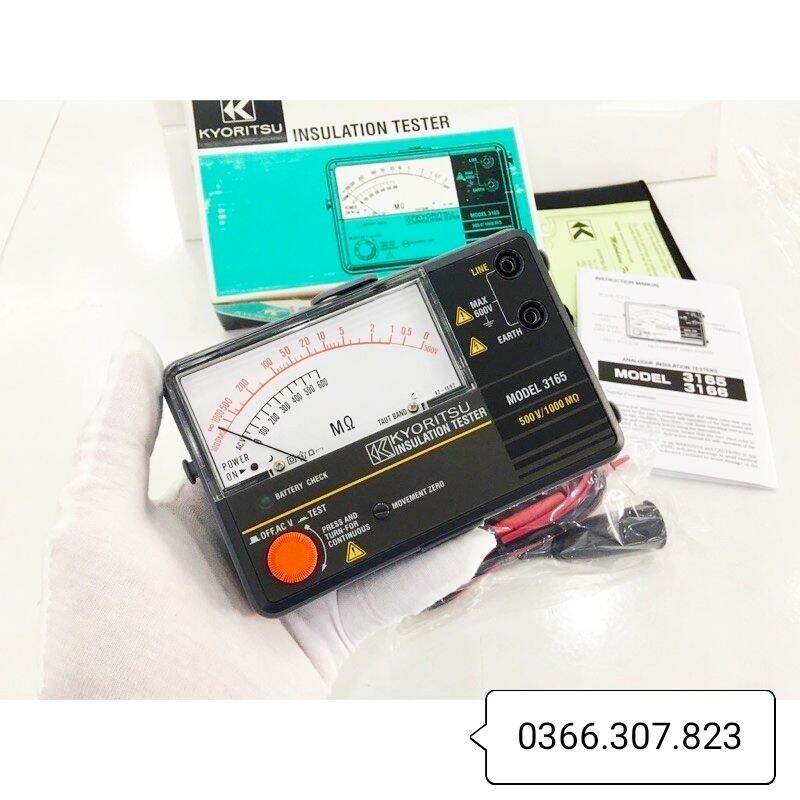 [Hcm]Kyoritsu 3165 Insulation Resistance Meter