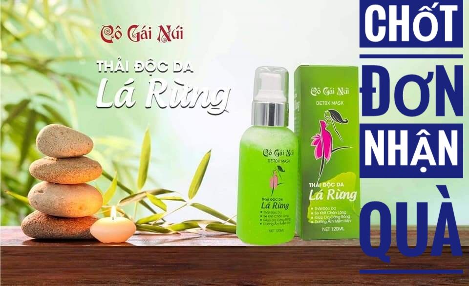 Thải Độc Da Lá Rừng Cô Gái Núi