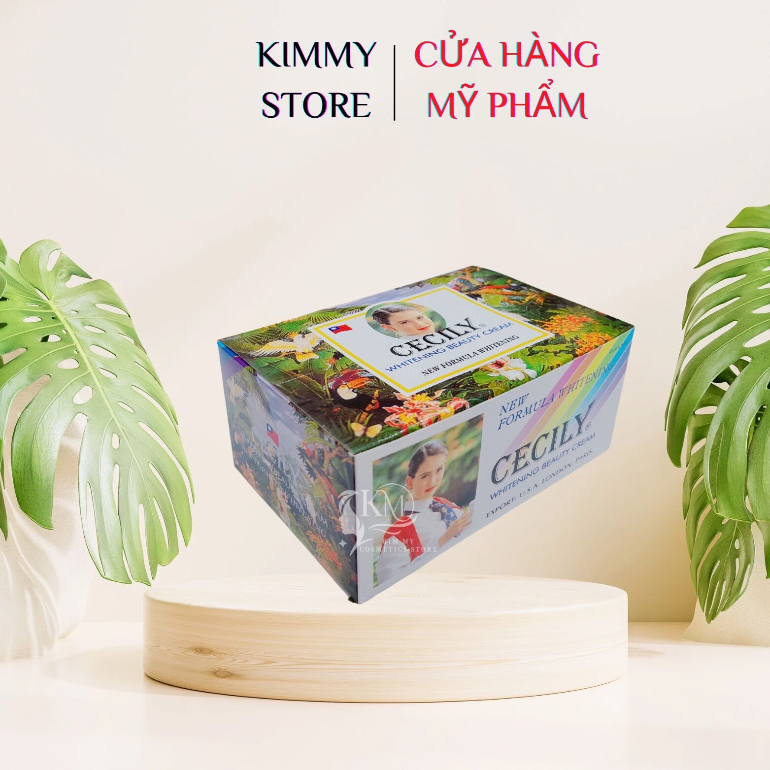 Kem nền trắng da Cecily beauty Cream 16g