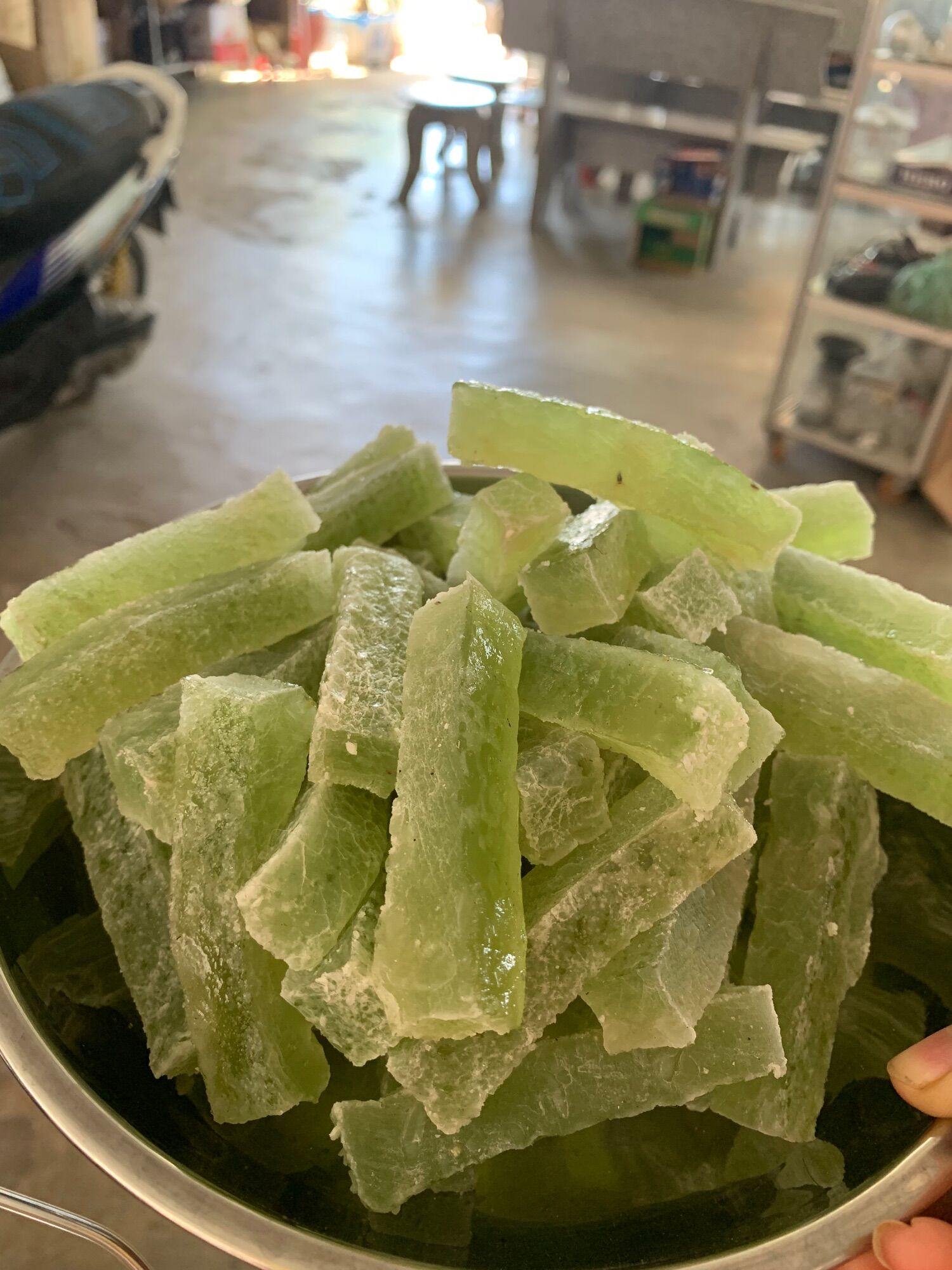 MỨT RAU HỒNG VÂN VỊ GỪNG NHÀ LÀM [LOẠI NGON]