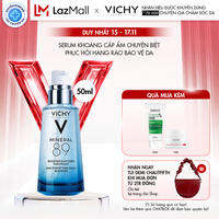 Serum khoáng “quốc dân” giúp phục hồi và cấp ẩm chuyên biệt Vichy Mineral 89 50ml, chống đa tác nhân làm suy yếu da