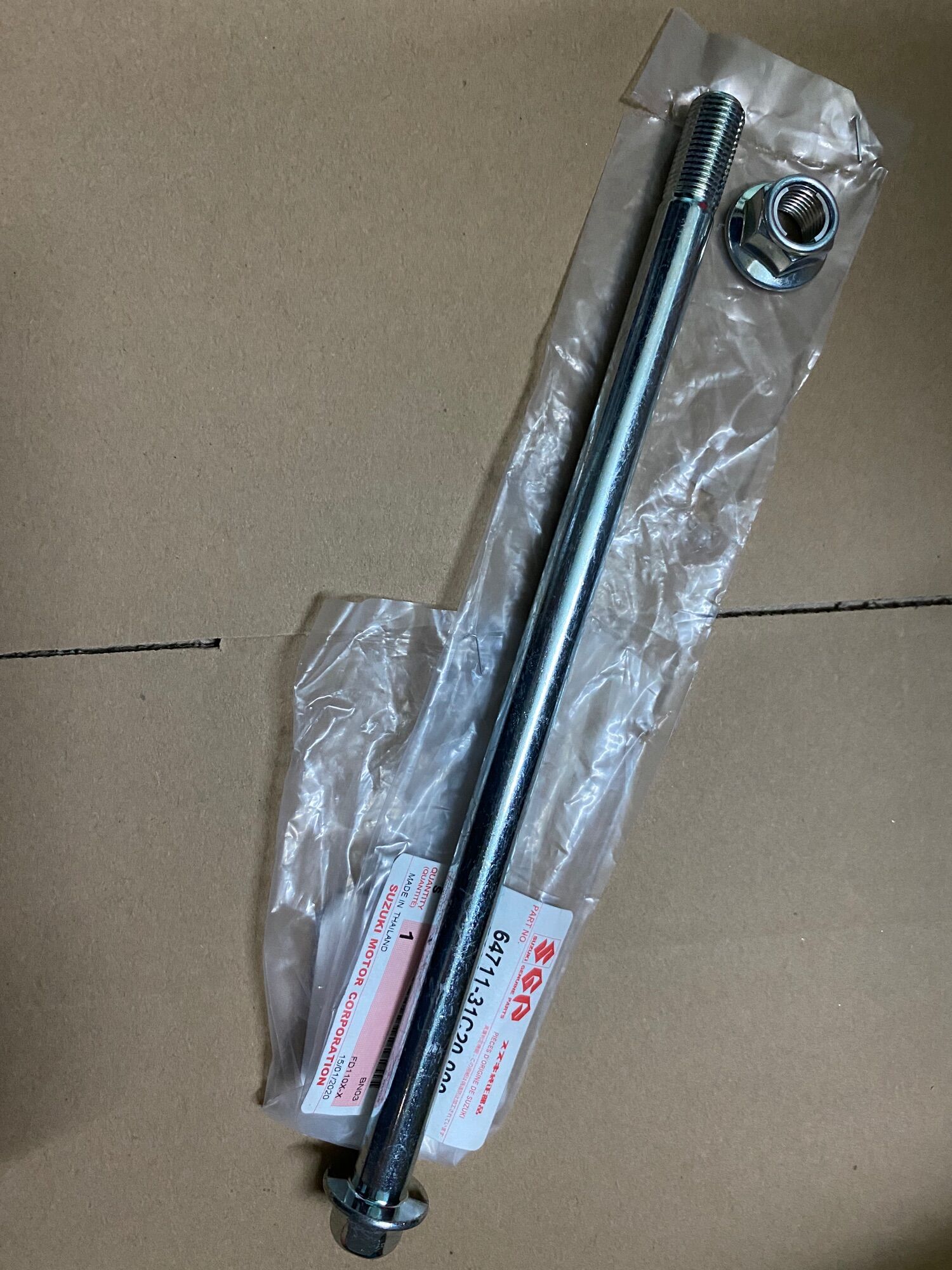 Trục bánh sau ( cốt bánh sau) chong dòng xe viva 110