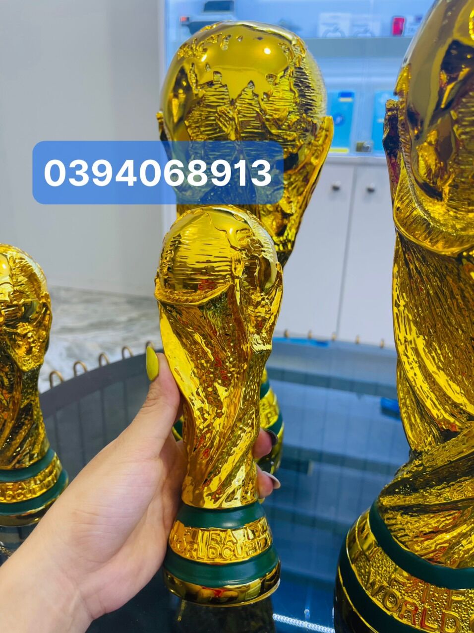 Cúp bóng đá thế giới world cup sz 28cm