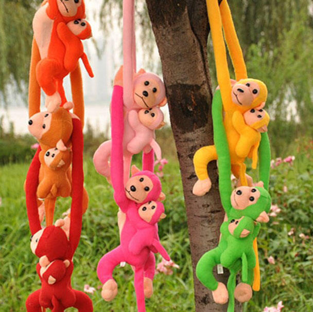 Đồ chơi nhồi bông con khỉ con khỉ biết kêu khỉ con khỉ thú cưng khỉ con búp bê khỉ con búp bê phát âm