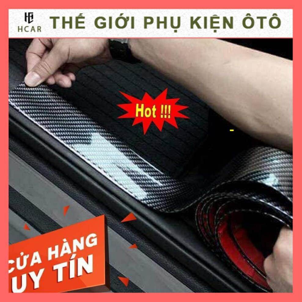 Nẹp các bon chống trầy xước trang trí xe hàng loại 1 bóng đẹp