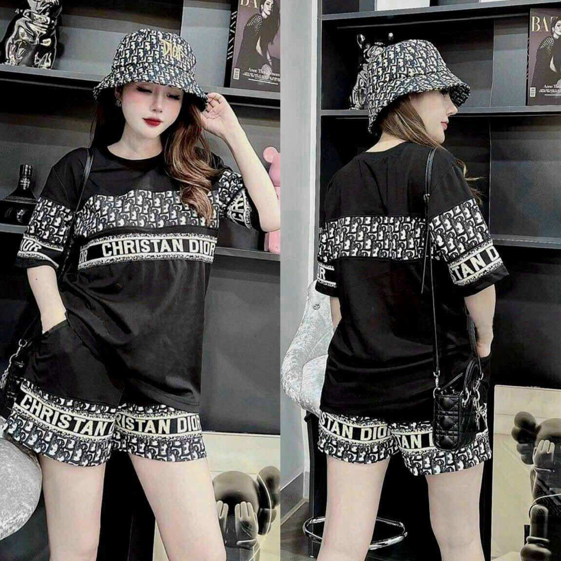 BỘ SHORT COTTON PHỐI 3D CAO CẤP