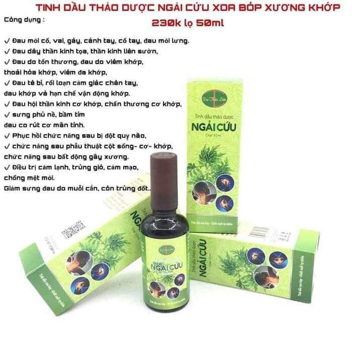 TINH DẦU NGÃI CỨU DẠ THẢO LIÊN