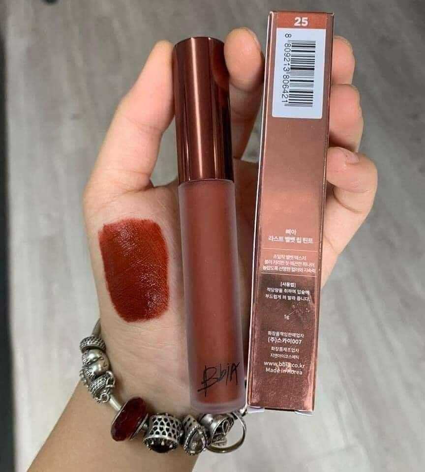 Son Bbia màu 25 đỏ nâu đẹp cháy phố