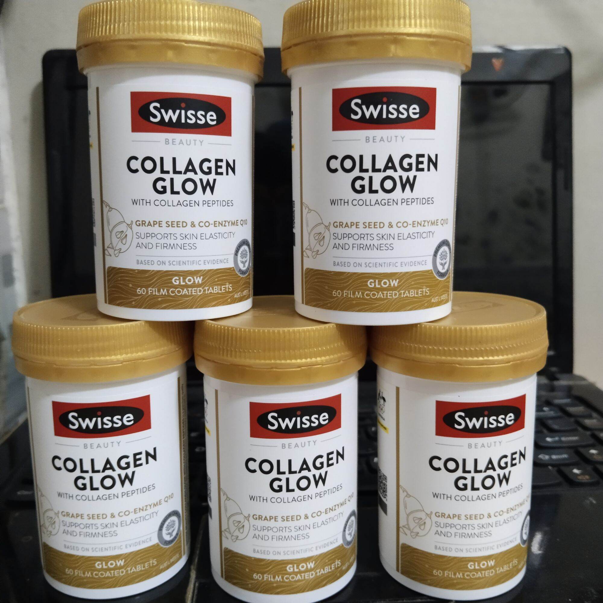 Viên uống Collagen glow 60 viên Úc chăm sóc da từ sâu bên trong