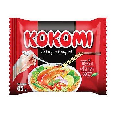 Mì tôm chua cay | KoKoMi | thùng 30 gói 65 gram