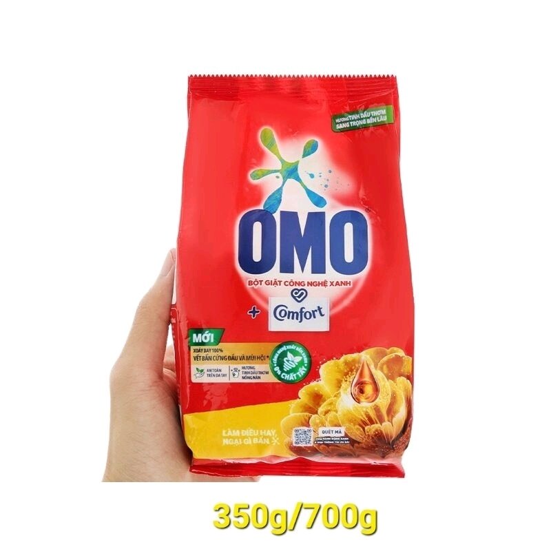 Bột giặt omo tinh dầu thơm 350g/700g