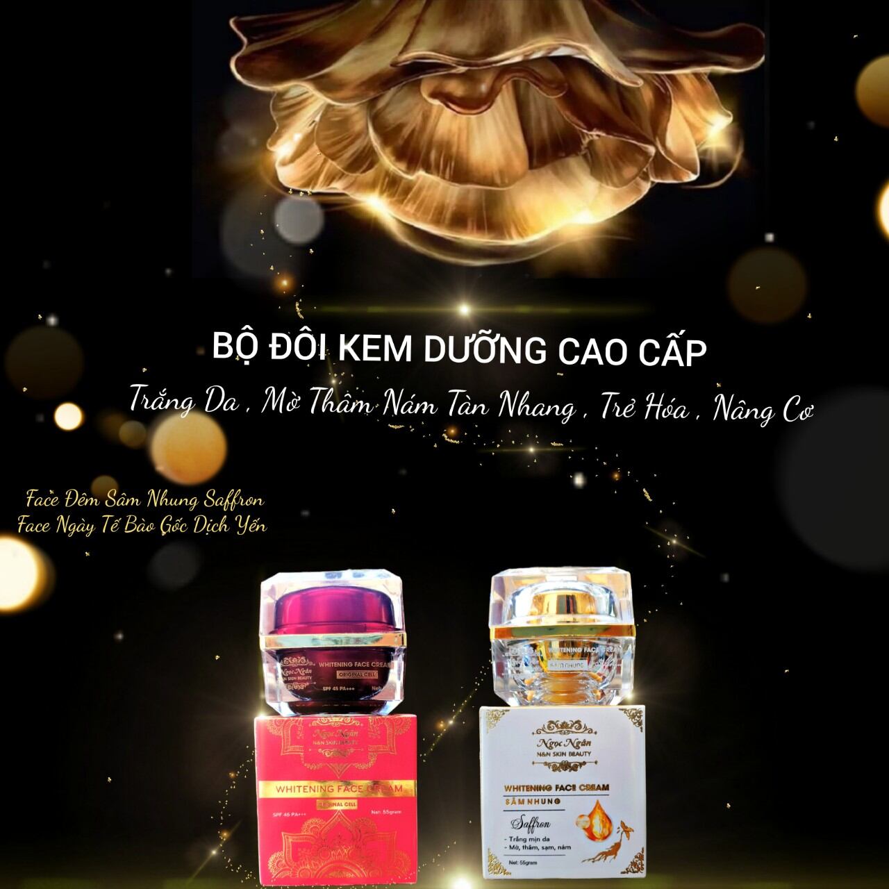COMBO 3SP SERUM & FACE NGÀY ĐÊM CAO CẤP