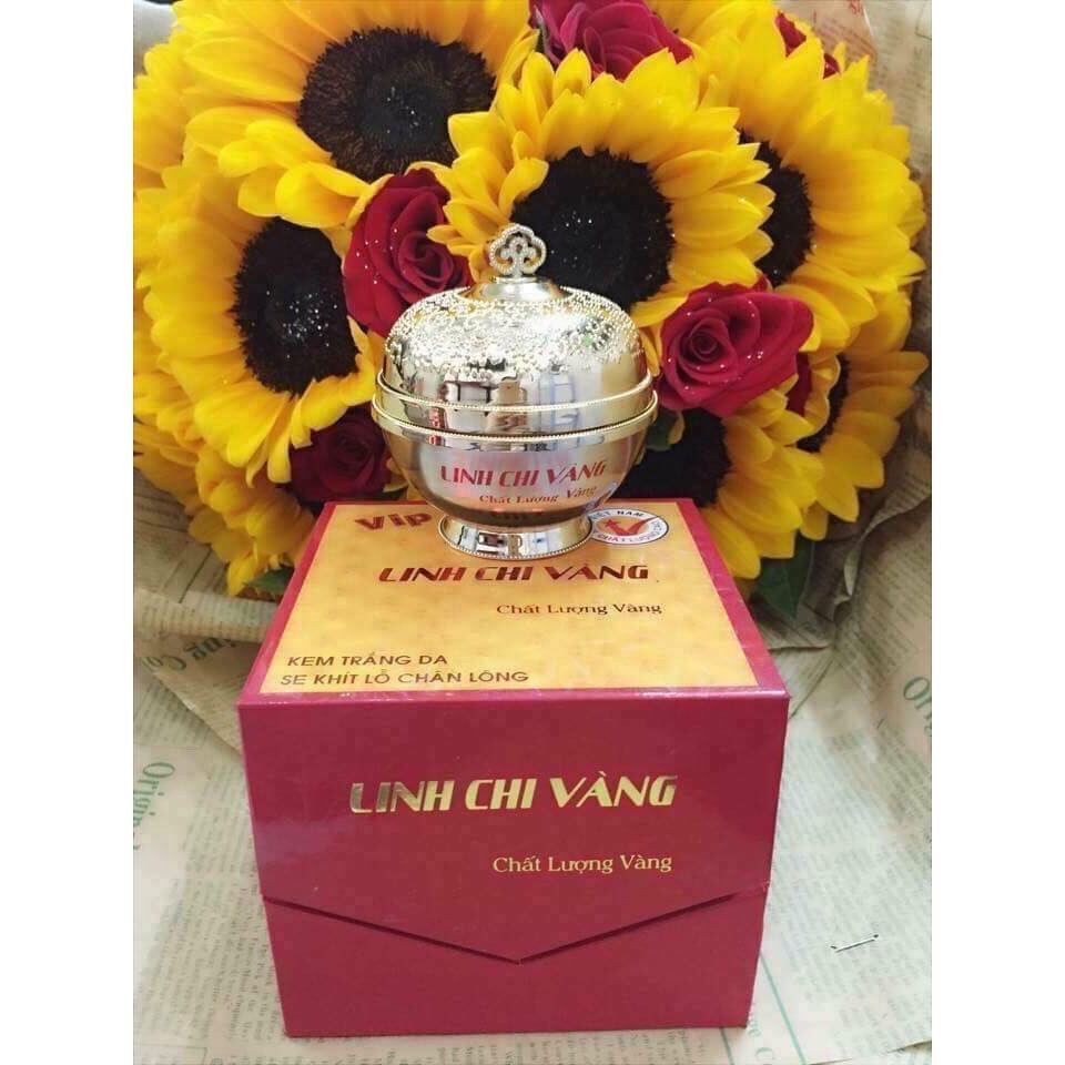 [Hcm]Kem Siêu Trắng Linh Chi Vàng 35G