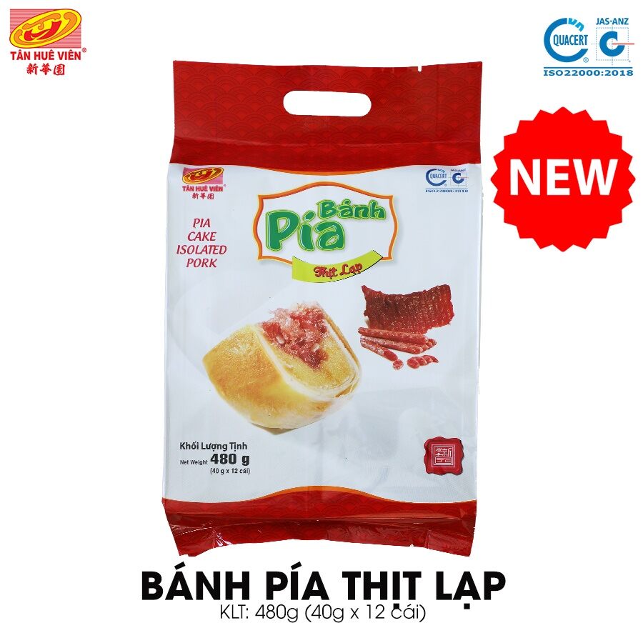 Bánh pía thịt lạp Tân Huê Viên 480g