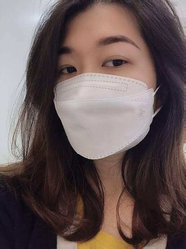 combo 10 bịch/100 cái , khẩu trang y tế 4D Mask KF94 Hoàng Dũng , màu trắng