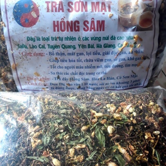Trà sơn mật hồng sâm gói 1kg
