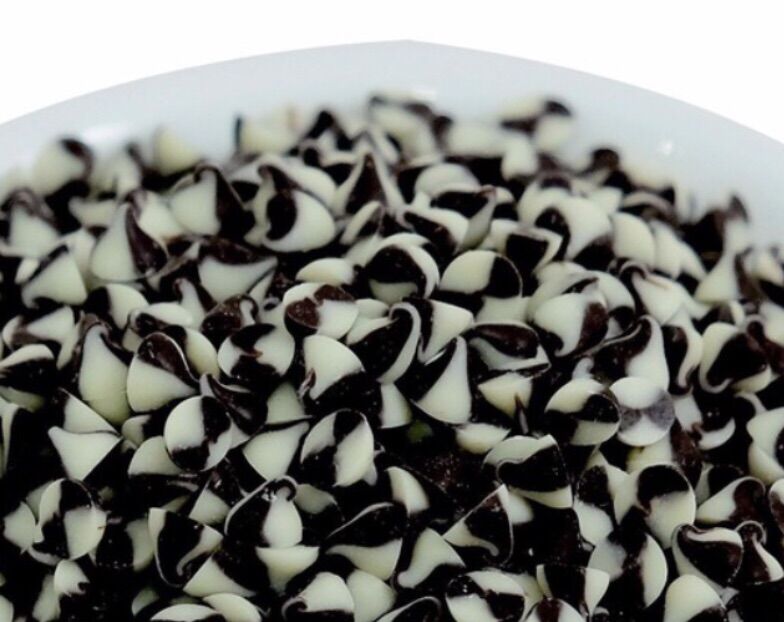 Choco chips TWINS🎄Trắng-Đen 🍫 65% Dark Compound