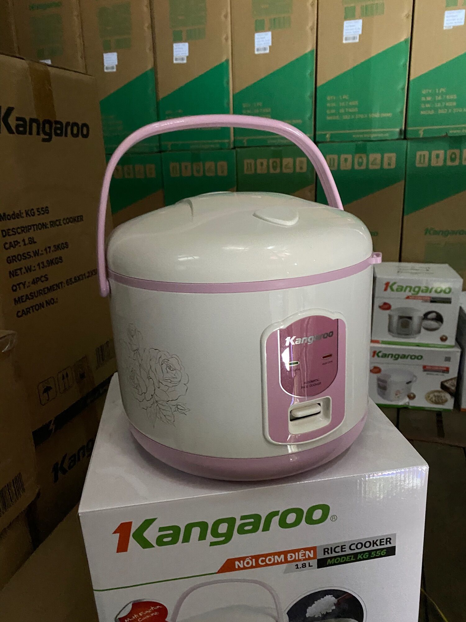 Nồi cơm điện cơ Kangaroo KG555 kg556 1.8l