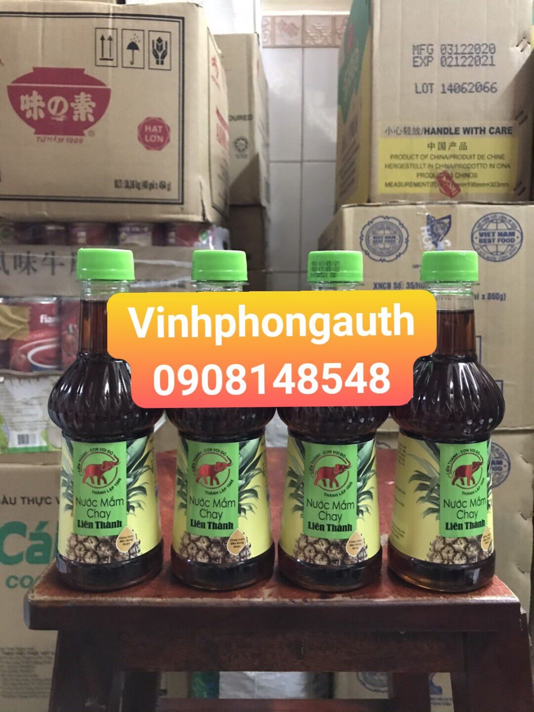 Nước Mắm Chay Liên Thành 300ml (5/2022)