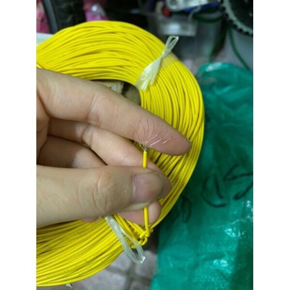 ( SIÊU RẺ ) DÂY ĐIỆN NHẬT MỀM 0.2mm2 (CUỘN 100M)