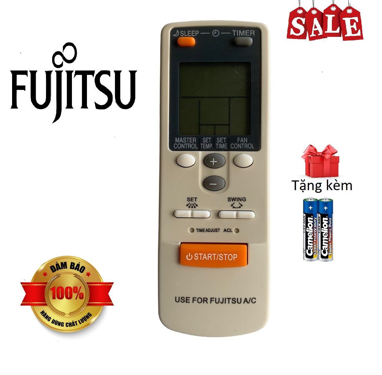 Điều khiển điều hoà Fujitsu 1 chiều 2 chiều hàng tốt remote máy lạnh fujitsu 2 chiều loại 1