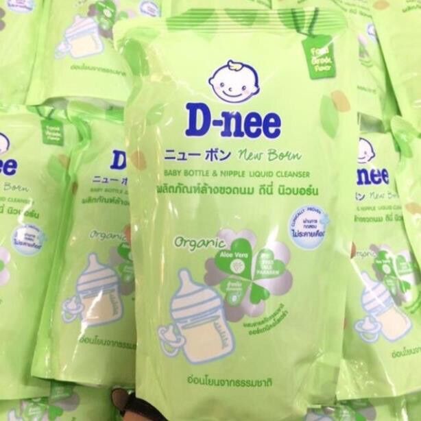 Nước rửa bình sữa Dnee Thái Lan dạng túi 600ml