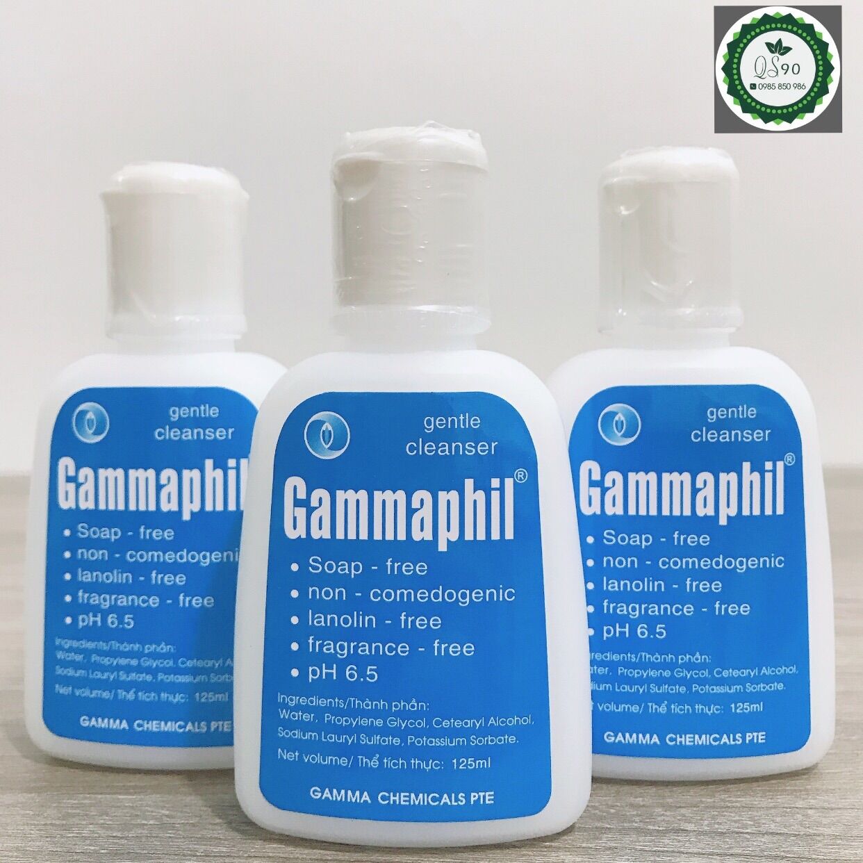 SỮA RỬA MẶT GAMMAPHIL /sữa rửa mặt không tạo bọt