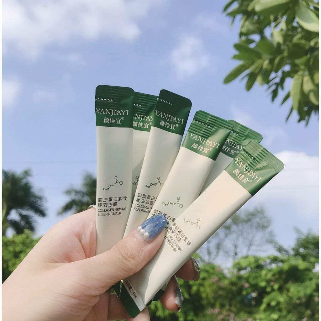 Mặt nạ ngủ QUARXERY colagen dưỡng ẩm làm trắng da