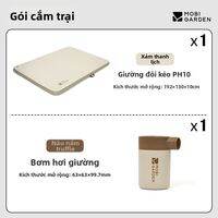 Mobi Garden | Giường Hơi Tự Động Bơm Hơi Cắm Trại Cho 1 2 Người Dùng Ngoài Trời Dễ Mang theo Thoải Mái Có Chức Năng Bơm Hơi Tự Động