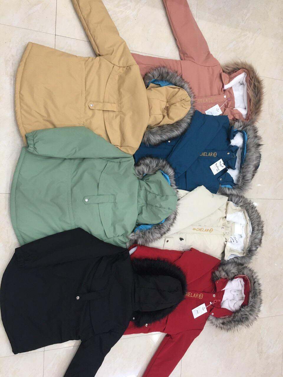 Áo khoác cao cấp lót lông cho nữ