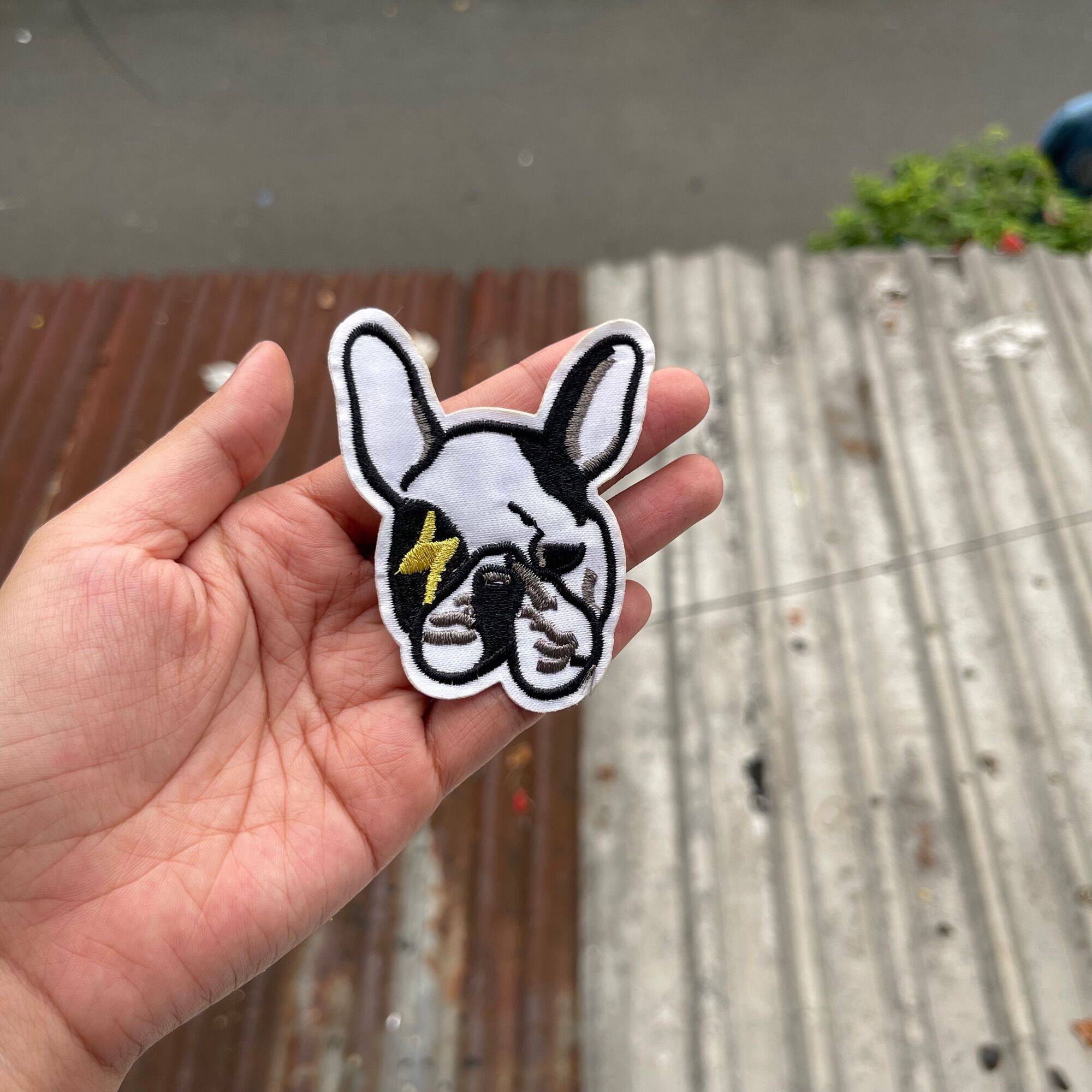 Patch sticker ủi quần áo Simple21